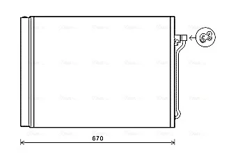 Автозапчасть AVA COOLING BW5409D