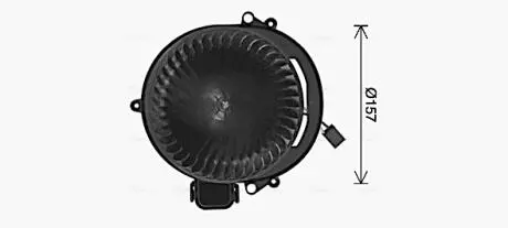 Компресор салону AVA COOLING BW8611