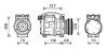 Компресор кондиціонера BMW 3 (E36), LAND ROVER RANGE ROVER II 09.91-03.02 AVA COOLING BWAK232 (фото 1)