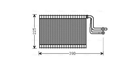 Випаровувач кондиціонера AVA COOLING BWV365