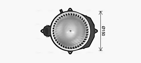 Автозапчасть AVA COOLING CN8335