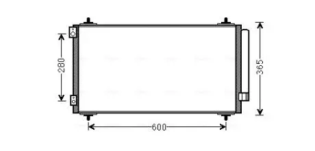 Автозапчасть AVA COOLING CNA5271D