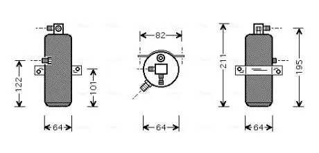 Осушувач кондиціонера AVA COOLING CND202