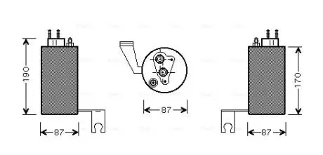 Осушувач кондиціонера AVA COOLING CRD084