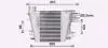 Радіатор інтеркулера Nissan Patrol GR 3.0DTi 00-/Terrano 3.0Di 02-07 AVA COOLING DN4457 (фото 2)