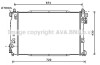 Радиатор охлаждения CHEVROLET EPICA (V250) (выр-во AVA) AVA COOLING DW2136 (фото 2)