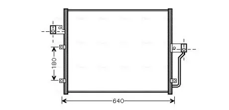 Радіатор кондиціонера AVA AVA COOLING DW5082