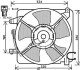 Вентилятор, охлаждение двигателя AVA COOLING DW7519 (фото 1)