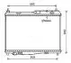 AVA FORD Радіатор охолодження двиг. B-Max, Fiesta VI, Transit 1.0 12- AVA COOLING FD2620 (фото 1)