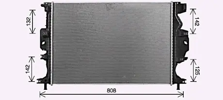 Автозапчасть AVA COOLING FD2689