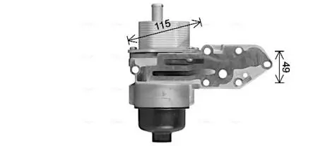 Радиатор масляный FORD TRANSIT 2.2/2.4 TDCi +06 (выр-во AVA) AVA COOLING FD3669H