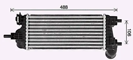 Автозапчасть AVA COOLING FD4662