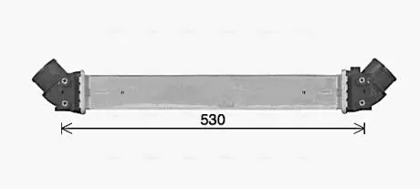 Интеркулер AVA AVA COOLING FD4677