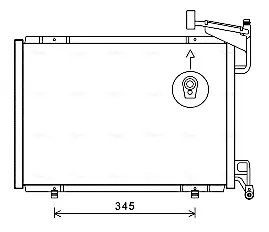 Автозапчасть AVA COOLING FD5592
