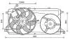 Вентилятор радіатора FORD TRANSIT, TRANSIT TOURNEO CYFA-USRB 04.06-08.14 AVA COOLING FD7580 (фото 1)