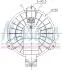 Вентилятор отопителя Ford Mondeo (14-), S-Max (15-), Edge USA (15-) AVA COOLING FD8725 (фото 1)