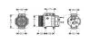 AVA FORD Компресор кондиц. C-MAX 2.0 TDCi 07-, FOCUS II 2.0 05-, KUGA I 2.0 TDCi 08-, VOLVO AVA COOLING FDAK378 (фото 1)