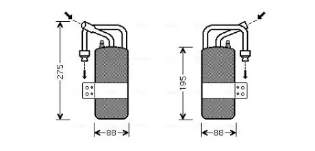 Осушувач кондиціонера AVA COOLING FDD386