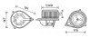 Моторчик печки Fiat Ducato/Citroen Jumper/Peugeot Boxer 02-06 (+AC) AVA COOLING FT8427 (фото 1)