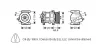 Компресор кондиціонера Fiat Doblo (10-)/Opel Combo (12-) AVA AVA COOLING FTAK394 (фото 1)
