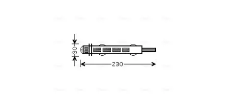 Осушувач кондицiонера AVA COOLING FTD315
