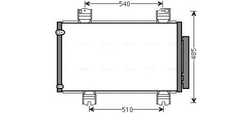 Автозапчасть AVA COOLING HDA5236D
