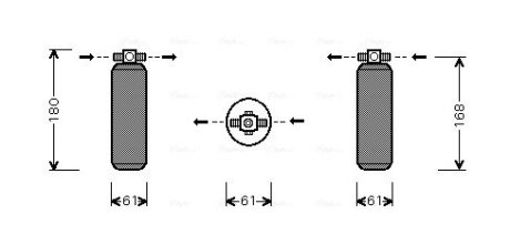 Осушувач кондиціонера AVA COOLING HDD211