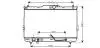 Радиатор охлаждения двигателя HYUNDAI SANTA FE 20TD AT 03-06 (Ava) AVA COOLING HY2114 (фото 1)