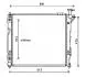Радіатор охолодження Santa Fe 2.2 CRDi Aut. 09-12 (Ava) AVA COOLING HY2339 (фото 1)