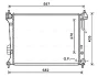 Радіатор двигуна (товщина: 16мм) HYUNDAI I20 I G4AG-G4LA 09.08-12.15 AVA COOLING HY2428 (фото 1)