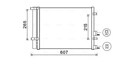 Автозапчасть AVA COOLING HYA5244D