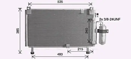 Автозапчасть AVA COOLING IS5032D