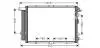 Конденсатор кондиціонера (з осушувачем) KIA SORENTO I 2.4/2.5D/3.5 08.02-12.11 AVA COOLING KA5091D (фото 1)