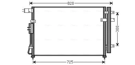 Автозапчасть AVA COOLING KAA5138D