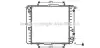 Радиатор охлаждения двигателя W124/W201 MT 18/20/23-AC (Ava) AVA COOLING MS2039 (фото 2)