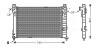 Радиатор, охлаждение двигателя AVA COOLING MS2338 (фото 1)