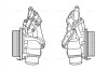 Радиатор масляный MERCEDES W204/W207/W211 DIESEL в сборе (выр-во AVA) AVA COOLING MS3688H (фото 1)