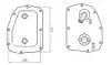 AVA DB Оливний радіатор W124/202/210/140 2.8/3.2 AVA COOLING MS3781 (фото 1)