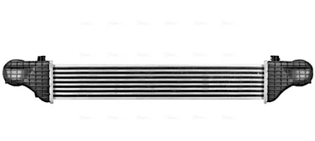 Інтеркулер MERCEDES CLS (C219), E T-MODEL (S211), E (W211) OM642.910-OM646.821 03.03-12.10 AVA COOLING MS4726