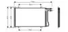Конденсор кондиционера MB SPRINT W901 MT/AT 95- (Ava) AVA COOLING MS5219 (фото 1)