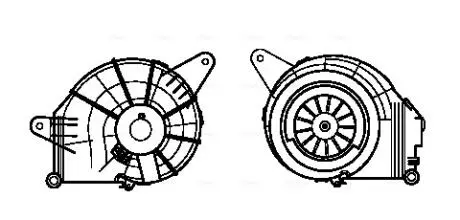 Компресор салону AVA COOLING MS8631