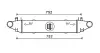 AVA DB Інтеркулер C-CLASS (W204) 07-, E-CLASS (W212) 09-, E-CLASS (C207) 10- AVA COOLING MSA4596 (фото 1)
