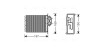 Теплообменник, отопление салона AVA COOLING MSA6400 (фото 1)