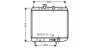 Радіатор, охолодження двигуна AVA COOLING MTA2036 (фото 1)