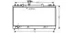 Радіатор охолодження MAZDA 6 2.5 MT 03/05-09/07 (AVA) AVA COOLING MZ2224 (фото 1)