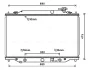 Радіатор двигуна (товщина: 27мм) MAZDA CX-5 SHY1/SHY4 04.12-02.17 AVA COOLING MZ2274 (фото 1)