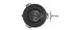Вентилятор салона MAZDA 3 (2004-) (AVA) AVA COOLING MZ8297 (фото 3)
