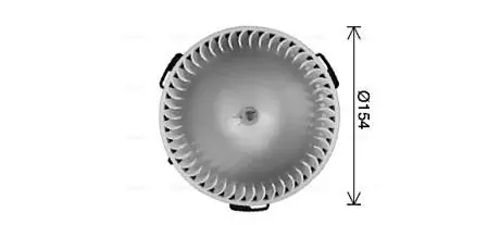 Вентилятор салона MAZDA 3 (2004-) (AVA) AVA COOLING MZ8297