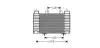 Інтеркулер FORD RANGER, MAZDA BT-50 2.5D/3.0D 05.06-12.15 AVA COOLING MZA4250 (фото 1)