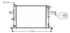 Радиатор ASTRA G 1.4 MT -AC 98- (выр-во AVA) AVA COOLING OL2272 (фото 1)